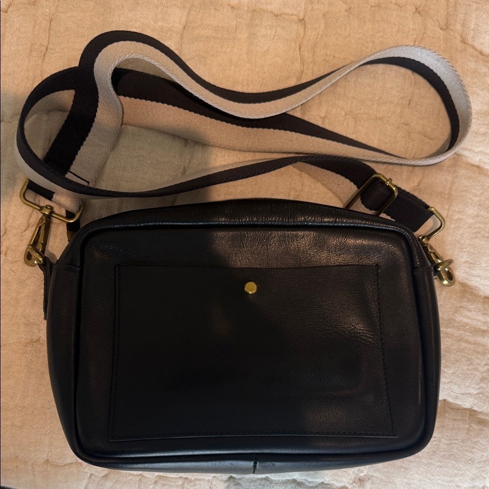 Madewell Black Leather Bag